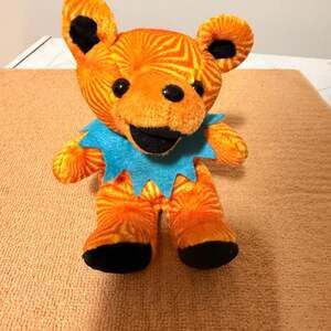 Vintage 1998 Liquid Blue Grateful Dead Bean Bear Collectible "Haight" 7" Plush